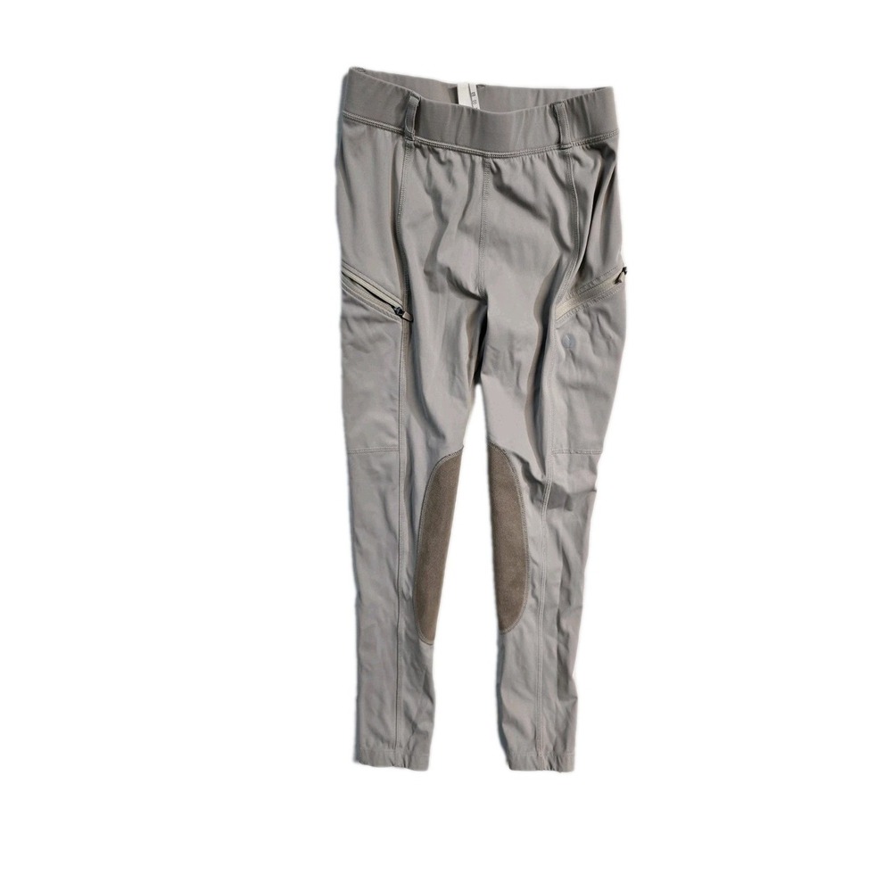 SANTINY Girls' Riding Pants with Zipper  for Kids Being Side Pockets‎